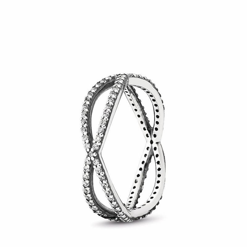 Pandora Australia Crossing Paths Stackable Ring - Sterling Silver | QEWBPX735